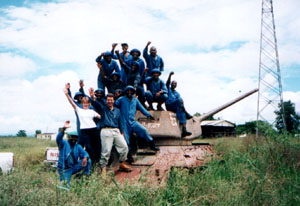 Kate in Mozambique