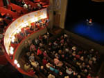 Theatre Royal, Bury St.Edmunds, audience taking their seats